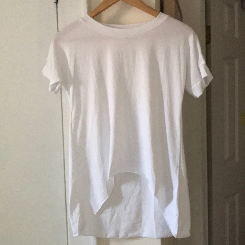 Never worn white shirt!